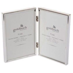 Ramme - Goldbuch Fine - Blank S�lv - 2x 9x13 Cm.