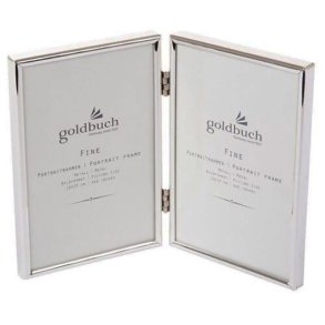 Ramme - Goldbuch Fine - Blank Slv - 2x 9x13 Cm.