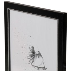 Ramme Twist - Sort - 15x20 Cm.