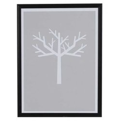 Ramme Alu Mat Sort 20x30 cm.