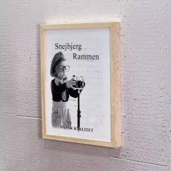 Snejbjerg Nr. 32 R Trramme 20x25 Cm. Refleksfrit Glas