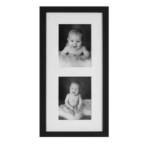 Collage Ramme - Snejbjerg Studio - Refleksfri - Sort 2x 13x18 Cm.