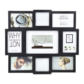 Collageramme - Sort - 9 Billeder