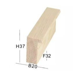 Snejbjerg Nr. 32 R Trramme 20x25 Cm. Refleksfrit Glas