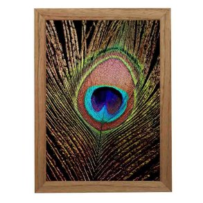 Ramme -  Passepartout - Victoria Wood Rustic - Mrk Eg - 12x18 mm - 20x20/15x15 Cm.