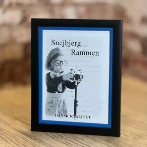 Snejbjerg Trendline Ramme Bl 18x24 Cm. Refleksfri Glas