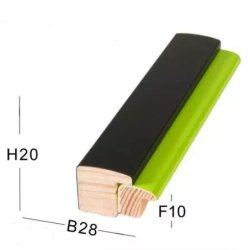 Snejbjerg Trendline Ramme Lime 40x50 Cm. Refleksfri Glas