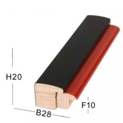 Snejbjerg Trendline Ramme Rd 40x60 Cm. Refleksfri Glas