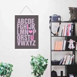 Plakatoph�ng Tr� Hvid 41 cm