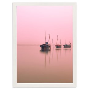 Ramme Willow - Hvid - A4 ( 21x29,7 Cm. )