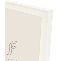 Ramme Willow - Dobbelt Ramme - Hvid - 13x18 Cm.