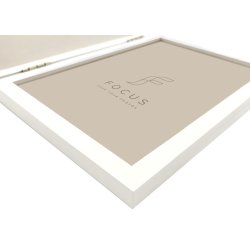 Ramme Willow - Dobbelt Ramme - Hvid - 13x18 Cm.