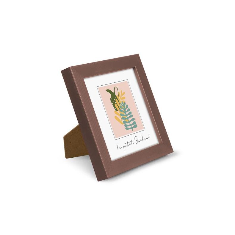 Ramme - Aura - Taupe - 10x10 cm.