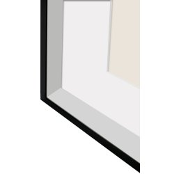 Ramme - Sort Aster Box - 30x40/20x30 Cm.