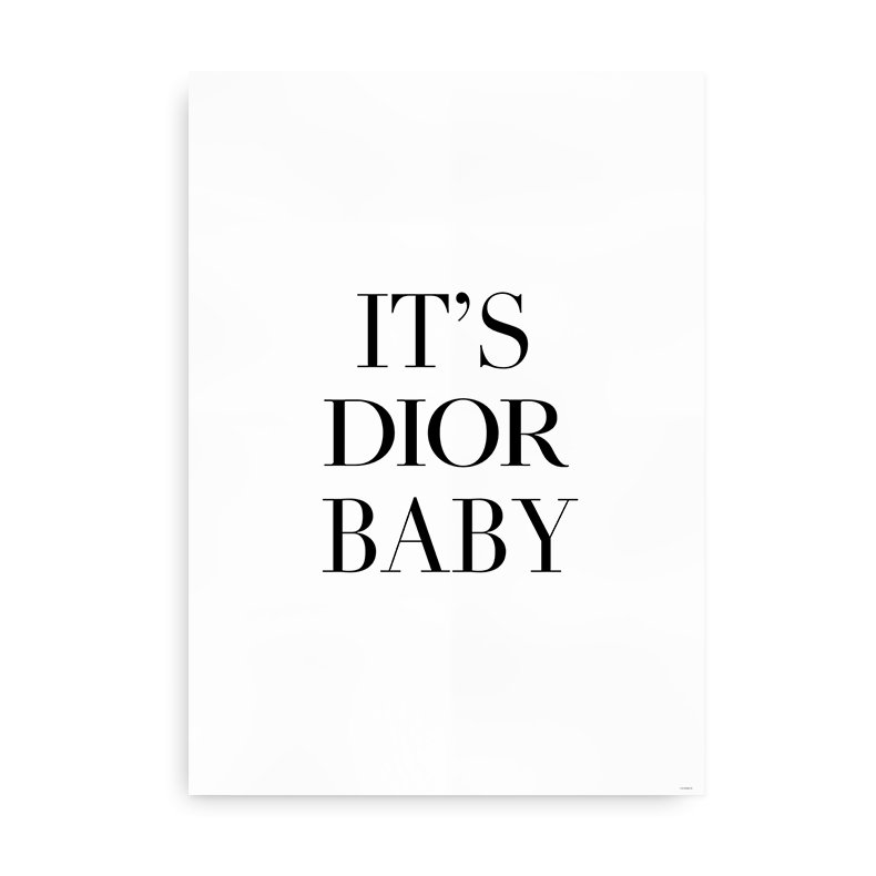 Dior - Mode plakat 