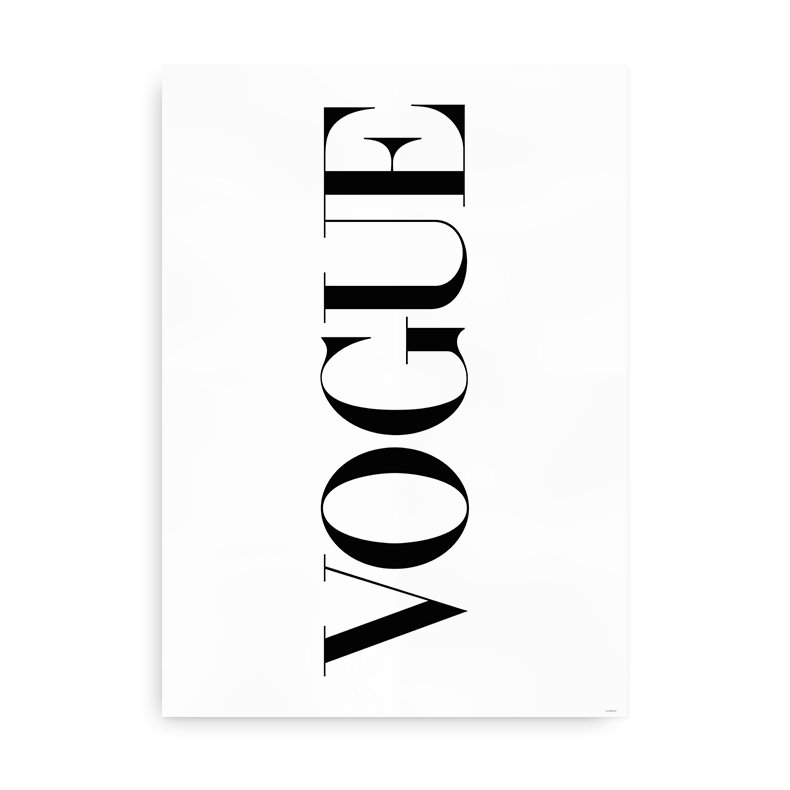 Fashion Plakat - Vogue