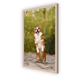 Ramme - Wood - 15x15 mm - Naturlig Lys Eg - 15x20 Cm.