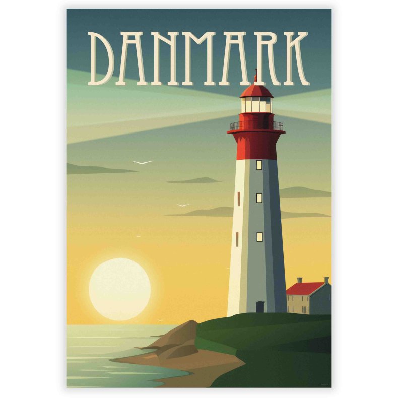 Fyrtrn - Dansk Plakat