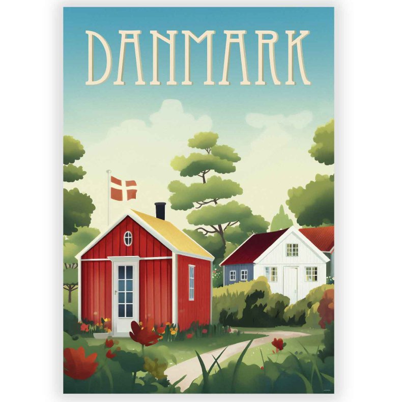 Kolonihaven - Dansk Plakat