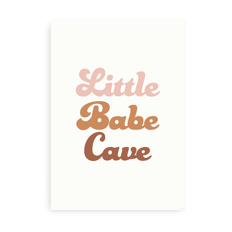 Babe Cave - Citatplakat