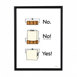 Ramme Alu Mat Sort 13x18 cm.