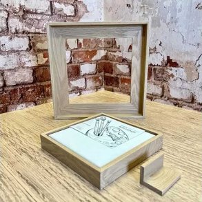 Svveramme Eg - Nr. 406 - 40x60 Cm.