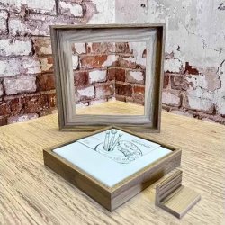 Svveramme Brun Eg  - Nr. 408 - 30x40 Cm.