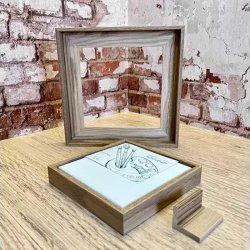 Svveramme Brun Eg - Nr. 408 - 50x60 Cm.