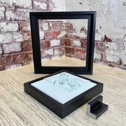 Svveramme Sort - Nr. 52 - 24x30 Cm.