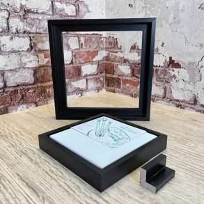 Svveramme Sort - Nr. 52 - 24x30 Cm.