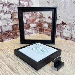 Sv�veramme Sort - Nr. 52 - 50x70 Cm.