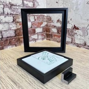 Svveramme Sort - Nr. 52 - 50x70 Cm.