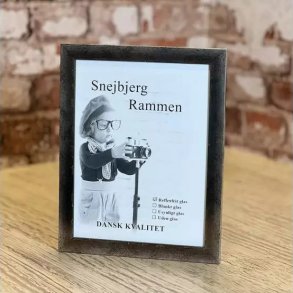 Snejbjerg Nr. 509 18x24 Cm. Slv Ramme Refleksfrit Glas