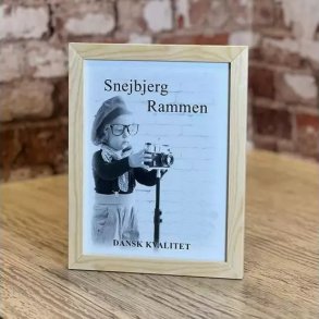 Snejbjerg Nr. 33 R Trramme 18x24 Cm. Refleksfrit Glas