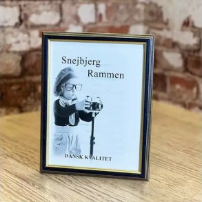 Snejbjerg Nr. 455 Ramme Bl 18x24 Cm. Refleksfri Glas