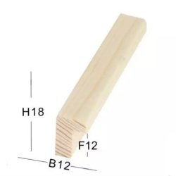 Snejbjerg Nr. 34 R Trramme 18x24 Cm. Refleksfrit Glas