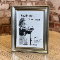 Snejbjerg Nr. 477 50x60 Cm. Slv Ramme Refleksfrit Glas